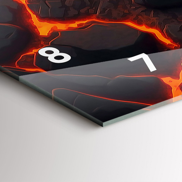 Orologi orizzontali Vulcano di lava