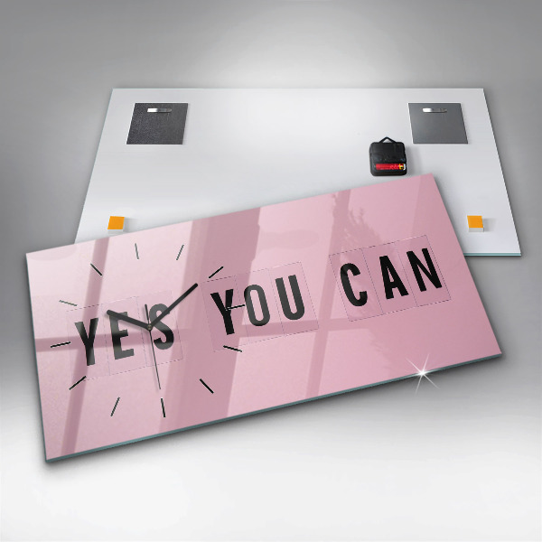 Orologi orizzontali Sì, puoi