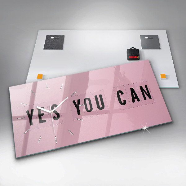 Orologi orizzontali Sì, puoi