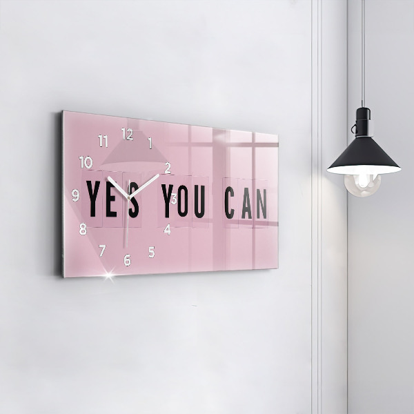 Orologi orizzontali Sì, puoi