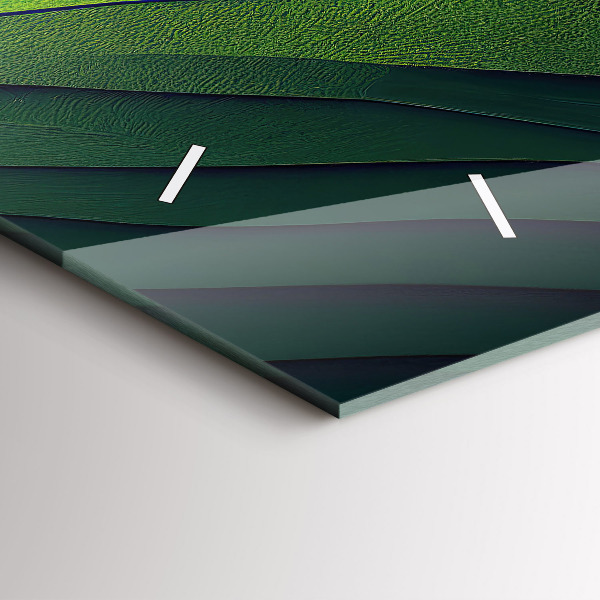 Orologi orizzontali Astrazione dei campi verdi