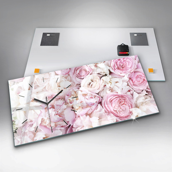 Orologi orizzontali Fiori decorativi