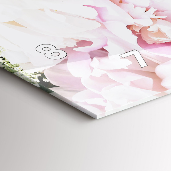 Orologi orizzontali Fiori decorativi