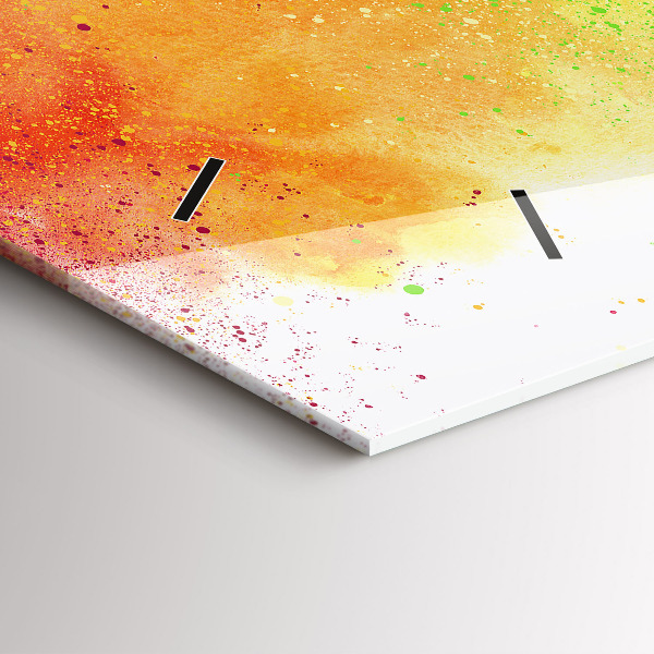 Orologi orizzontali Arcobaleno astratto