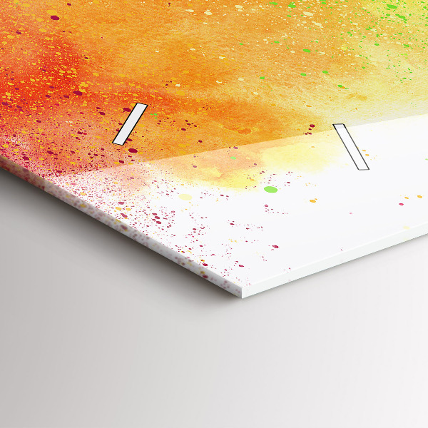 Orologi orizzontali Arcobaleno astratto