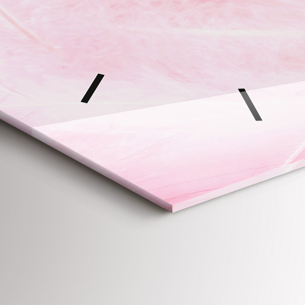 Orologi orizzontali Piume astratte