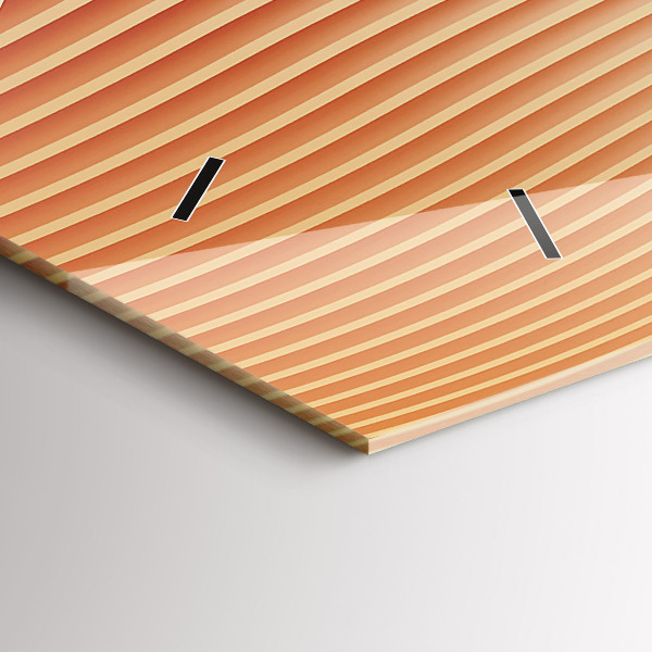 Orologi orizzontali Onde modello astratto