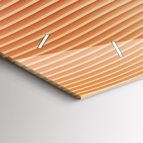 Orologi orizzontali Onde modello astratto