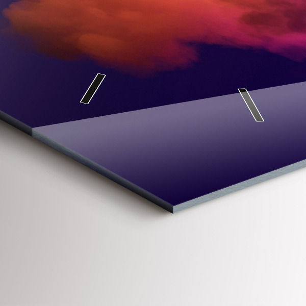 Orologi orizzontali Fumo astratto 3D