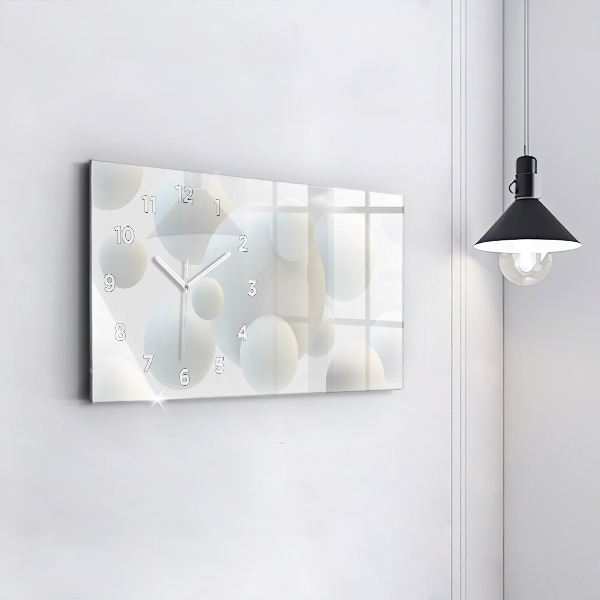 Orologi orizzontali Palle astratte