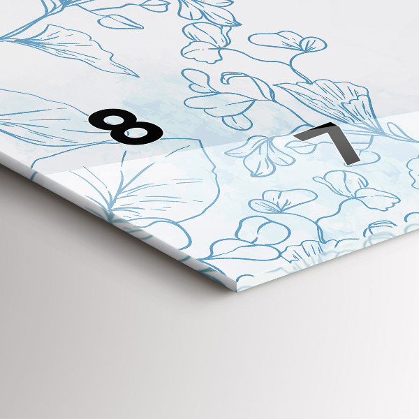 Orologi orizzontali Schizzo di piante