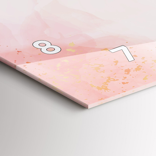 Orologi orizzontali Marmo rosa