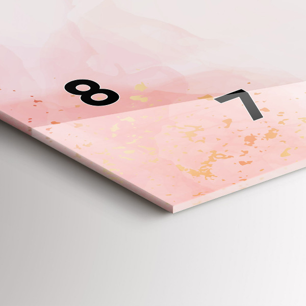 Orologi orizzontali Marmo rosa