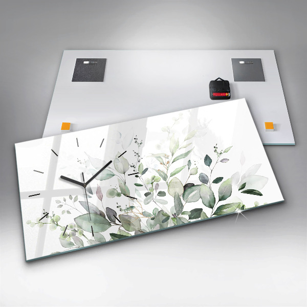 Orologi orizzontali Foglie di piante