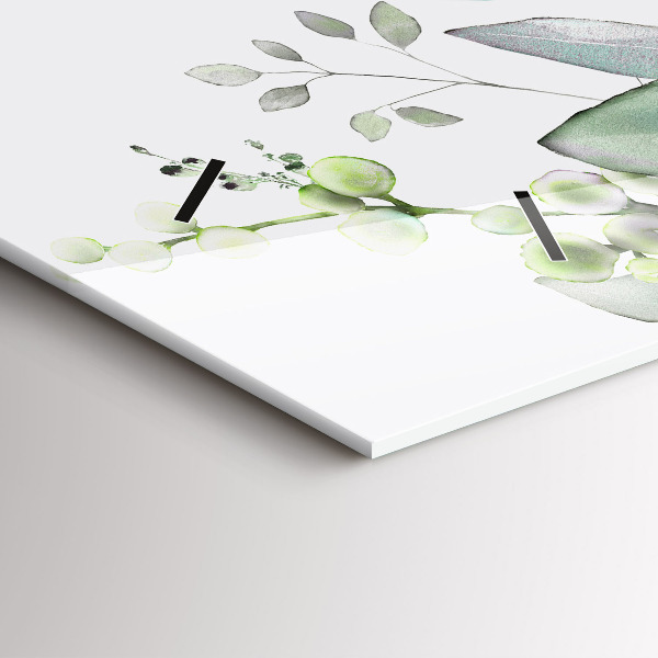 Orologi orizzontali Foglie di piante