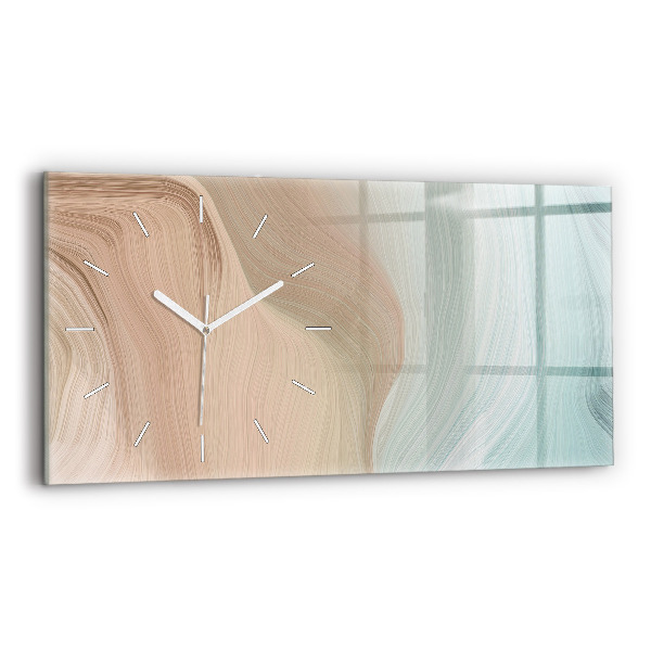 Orologi orizzontali Astrazione delle onde