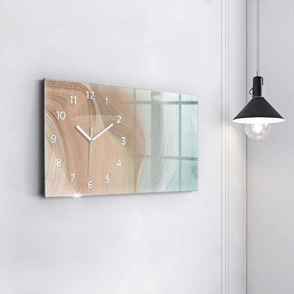 Orologi orizzontali Astrazione delle onde