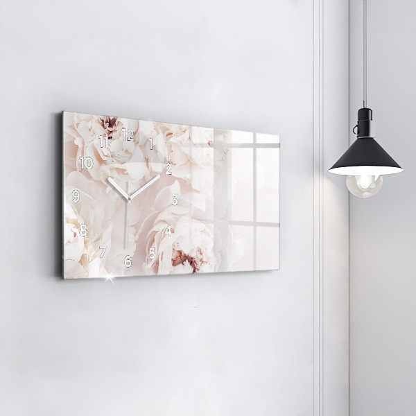 Orologi orizzontali Fiori di peonia