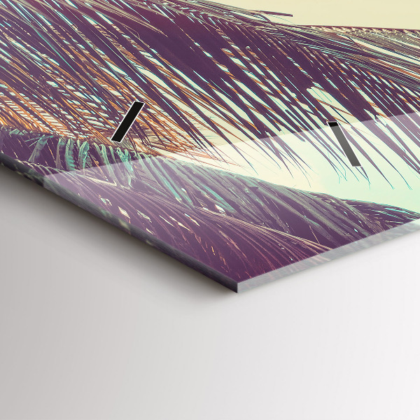 Orologi orizzontali Palme tropicali