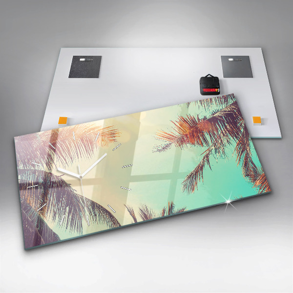 Orologi orizzontali Palme tropicali