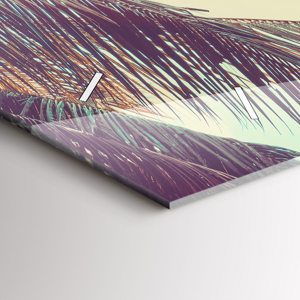 Orologi orizzontali Palme tropicali