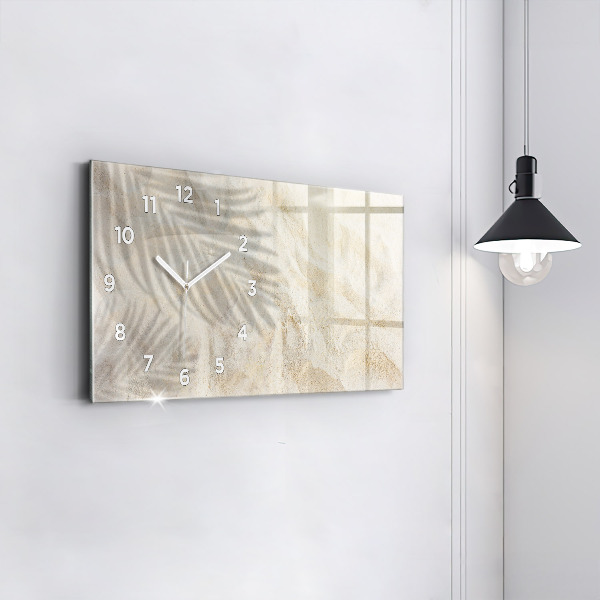 Orologi orizzontali Sabbia ombra palma