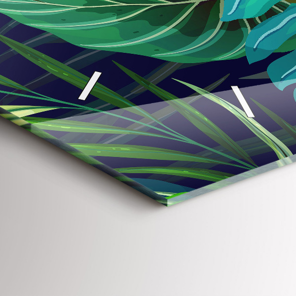 Orologi orizzontali Foglie esotiche