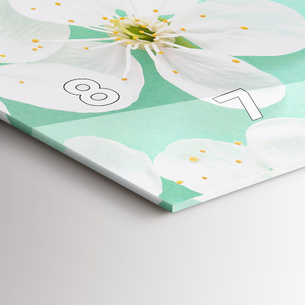 Orologi orizzontali Margherite in fiore