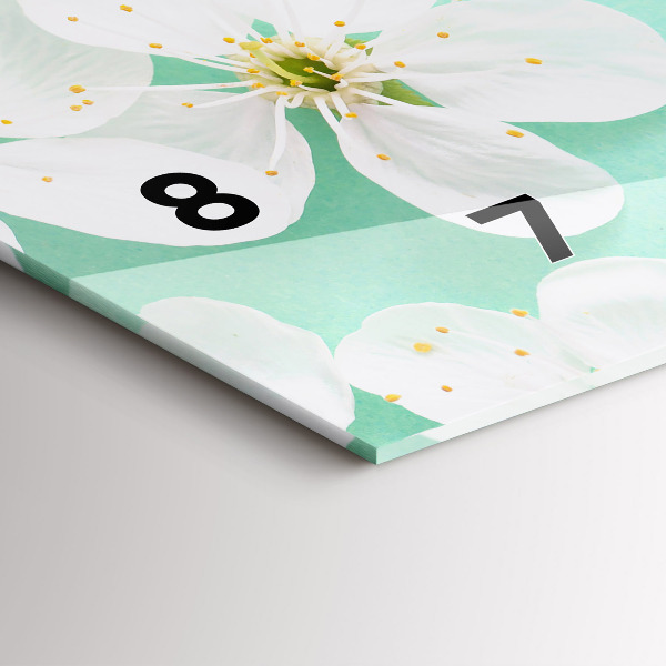 Orologi orizzontali Margherite in fiore