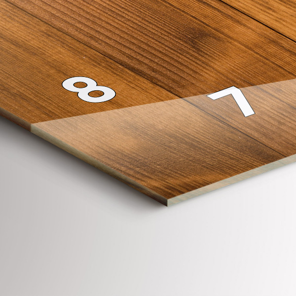 Orologi orizzontali Tavole di legno