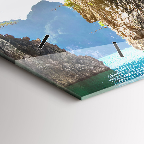 Orologi orizzontali Lago alberi natura