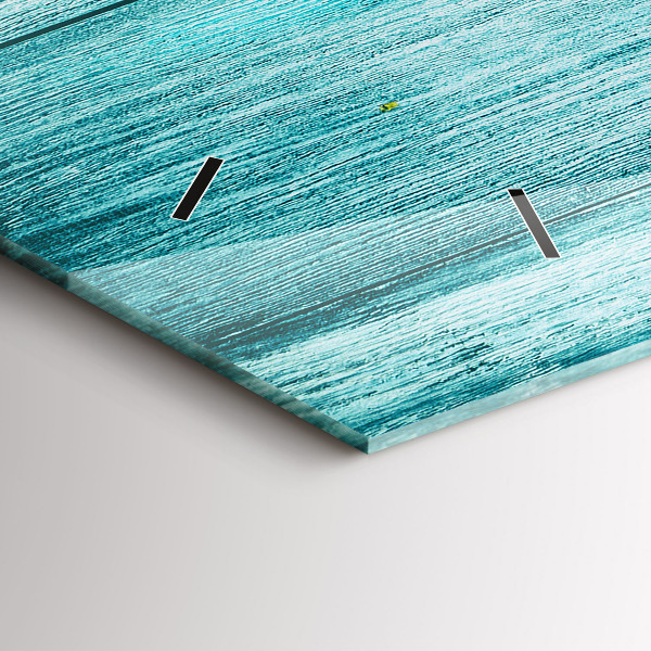 Orologi orizzontali Legno vecchio blu