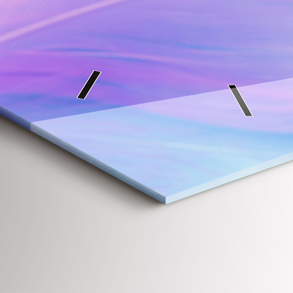 Orologi orizzontali Piume colorate