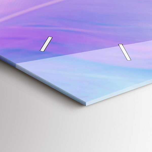 Orologi orizzontali Piume colorate