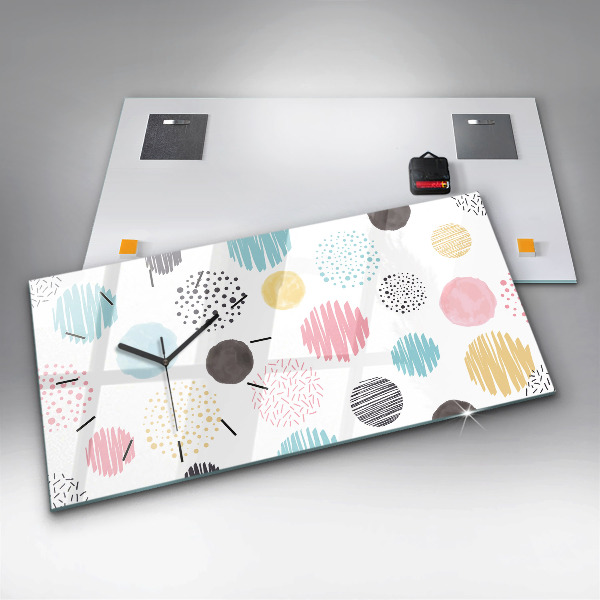 Orologi orizzontali Motivo geometrico