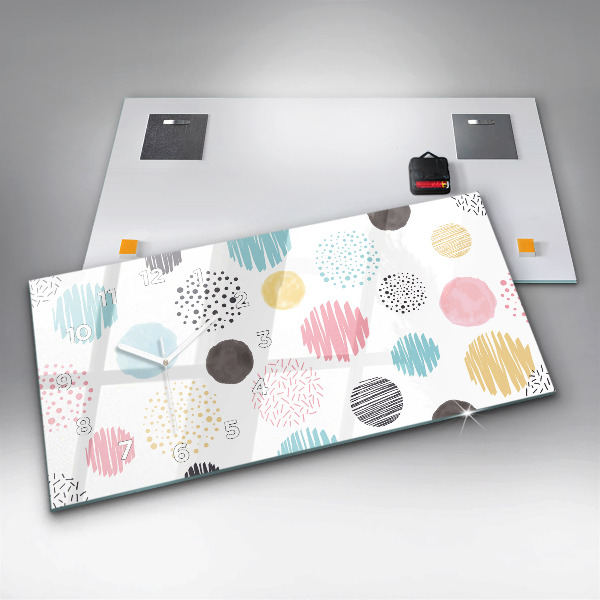 Orologi orizzontali Motivo geometrico