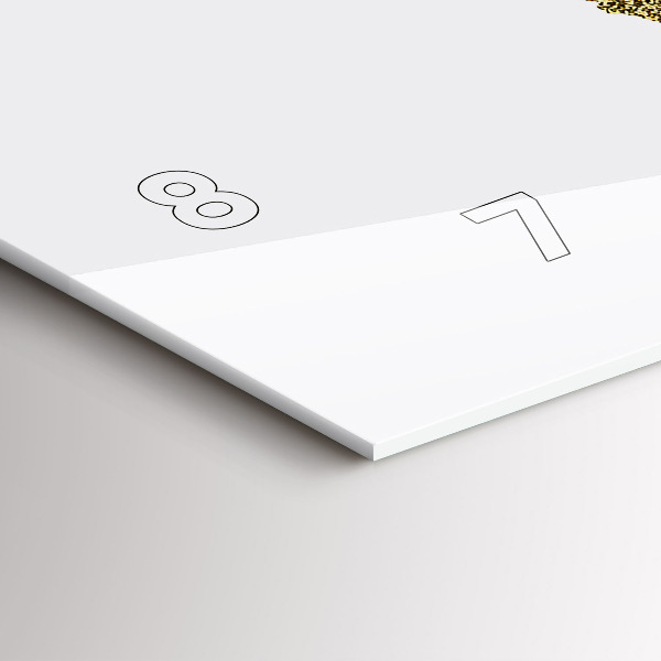 Orologi orizzontali Mappa del mondo