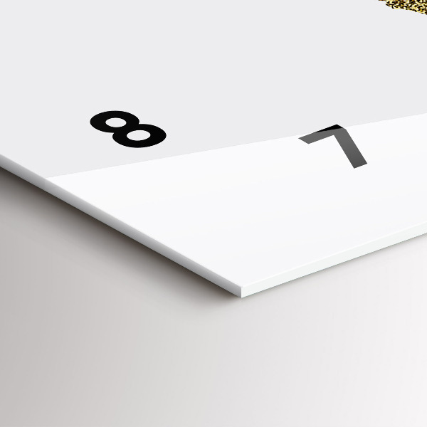 Orologi orizzontali Mappa del mondo