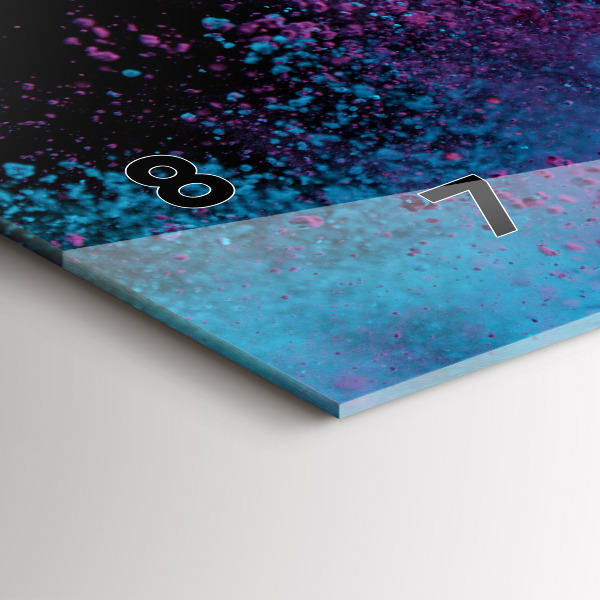 Orologi orizzontali Esplosione di colori