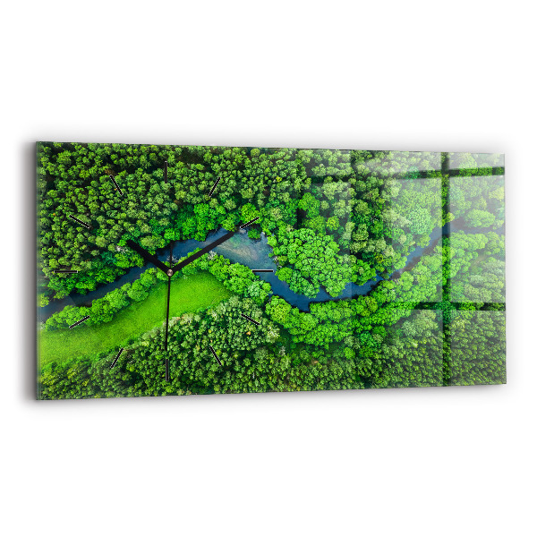 Orologi orizzontali Fiume nella foresta