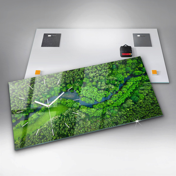 Orologi orizzontali Fiume nella foresta