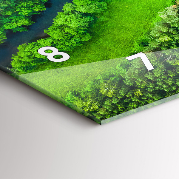 Orologi orizzontali Fiume nella foresta