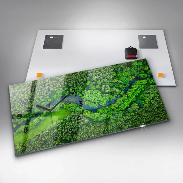 Orologi orizzontali Fiume nella foresta