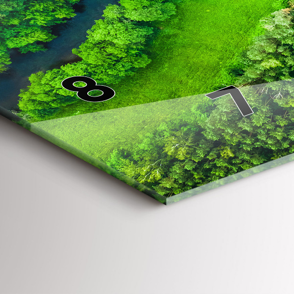 Orologi orizzontali Fiume nella foresta