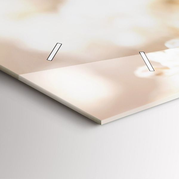 Orologi orizzontali Piccoli fiori bianchi