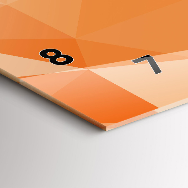 Orologi orizzontali Triangoli di astrazione