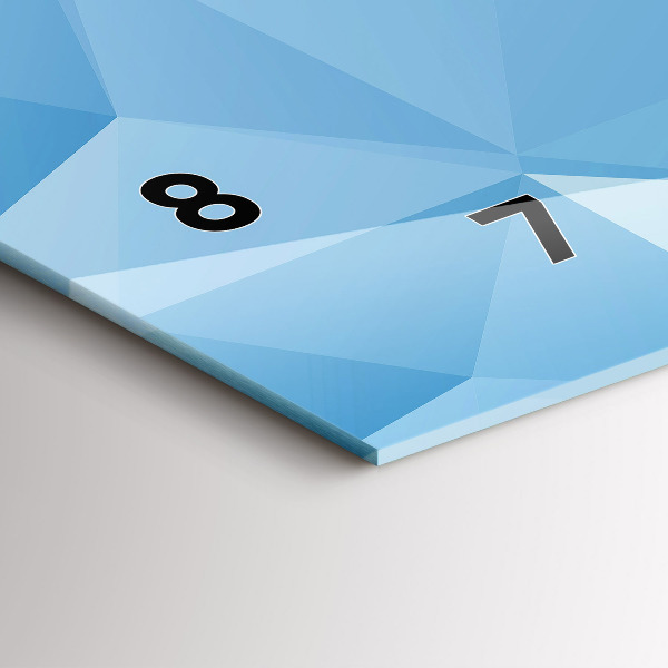 Orologi orizzontali Triangoli astratti