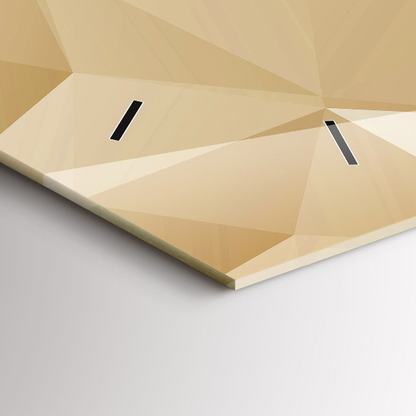 Orologi orizzontali Triangoli astratti