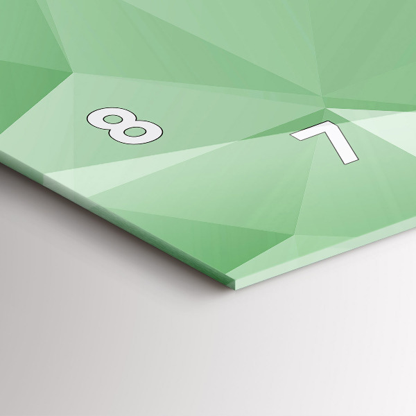 Orologi orizzontali Triangoli astratti