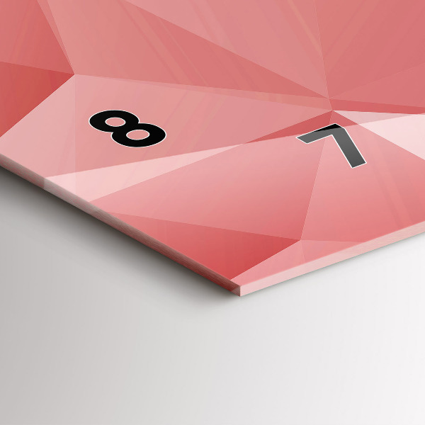 Orologi orizzontali Triangoli astratti